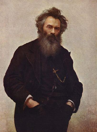 Ivan Kramskoi Ivan Shishkin, oil painting image